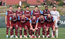 Trabzonspor hazırlık maçında güldü