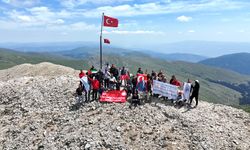 Ilgaz Dağı'na şehitleri anmak için zirve yürüyüşü