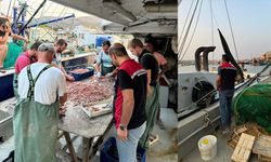 İzmir'de uluslararası sularda avcılık denetimi: Balıkçı gemileri kontrol altında