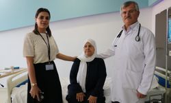 Kuzey Iraklı kadın, Van'da yeni bir sağlık teknolojisi ile sağlığına kavuştu