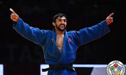 Milli Judocu Salih Yıldız, olimpiyatlarda çeyrek finale yükseldi