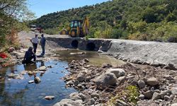 Örselli-Maldan yolu için menfez çalışması!