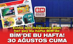 Kaçıran çok üzülür| Evinizin tüm ihtiyaçları BİM 30 Ağustos kataloğunda