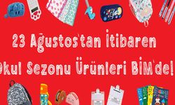 Önce BİM’e sonra okula: Okula dönüş aktüel ürünlerle başlıyor | Kırtasiye ve okul malzemelerinde büyük indirimler