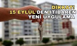 Dikkat! 15 Eylül'den itibaren konut satışları sadece internetten yapılacak!