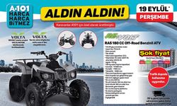 A101’den üst üste indirim dopingi! Bu kez de ATV satıyorlar!