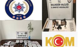 Balıkesir'de büyük tefeci operasyonu