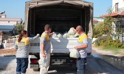 Tarlanın bereketi ihtiyaç sahiplerinin sofralarını şenlendiriyor