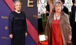 Oscar ve Emmy ödüllü ünlü oyuncu Kathy Bates 45 kilo verdi! Ödül gecesine damga vurdu!