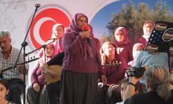 Şalvarlı kadınlardan muhteşem performans