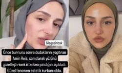 'Amin Reis' estetik kurbanı oldu! Gizem Yıldız'ın yüzü yandı