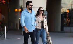 Fahriye Evcen ve Burak Özçivit AVM'de