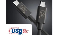 USB4 2.0 kabloları geliyor: Veri aktarım hızı 80 Gbps ile iki katına çıkıyor