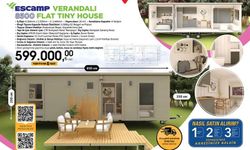 Bim'e verandalı tiny house geliyor. Evinizin konforunu yanınıza alarak seyahatlerin tadını çıkarın! | 16 Ekim Bim Aktüel