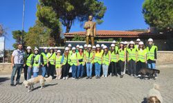 Konya Teknik Üniversitesi öğrencileri, Birgi’de tarihi projelere destek veriyor