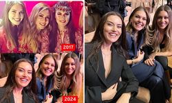 Fahriye Evcen, Aslı Enver ve Sinem Kobal'dan yıllar sonra aynı poz