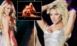 Hadise yine çok cesur