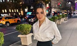 Hande Erçel’in New York tarzı