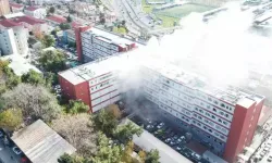 İstanbul Samatya'daki hastanede yangın paniği | Hastalar kliniklere sevk edildi