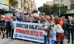 “HALKÇI BÜTÇE İSTİYORUZ”