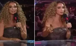 Kate Abdo, Mike Tyson ve Jake Paul maçında şıklığı ile gündemde