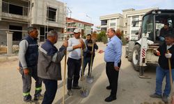 Menderes'te yol çalışmaları tamamlandı: Mahallede büyük değişim!