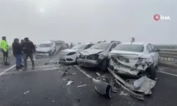 Diyarbakır’da zincirleme kaza: 13 araç birbirine girdi | 9 yaralı