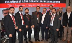 Ağrı Dernekleri Federasyonu, İzmir’de yeni yönetimini seçti