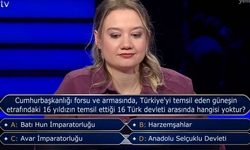 Cumhurbaşkanlığı forsu ve armasında Türkiye'yi temsil eden 16 yıldızın temsil ettiği 16 Türk devletten hangisi yoktur?