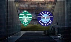 Kırklarelispor - Adana Demirspor ZTK Maçı Ne Zaman? | Canlı Yayın Bilgileri ve Saat