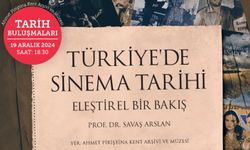 İzmir’de 'Sinema Tarihi Üzerine Söyleşi' 19 Aralık'ta!