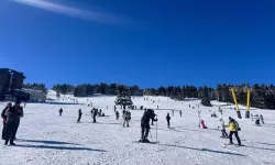 Uludağ'da yılbaşı tatili yoğunluğu