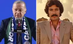 Cumhurbaşkanı Erdoğan, Ferdi Tayfur'un "İçim Yanar" şarkısıyla kongreye çıktı