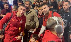 Galatasaray, Hatayspor maçı için Mersin’e ulaştı