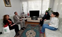 Bornova’nın çınarlarına Başkan Eşki’den moral ve sağlık desteği!