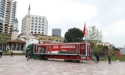 Çanakkale ruhu Tiran'da yaşatılıyor
