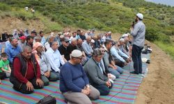 Ödemişliler yağmur duasına çıktı