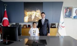Minik başkan Yunus Emre'den Bayraklı'ya müthiş projeler