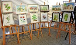 Alaçatı Ot Festivali'nde sanatseverlere özel sergi
