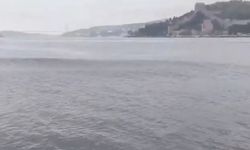 Deprem anında İstanbul Boğazı'nda kaydedilen korkutan dalgalar
