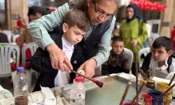 23 Nisan Şenliği'nde öğrenciler geleneksel sanatlar ve teknolojiyi keşfetti