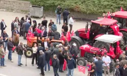 İmamoğlu'na destek için traktörlerle yola çıkıldı