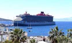 Rodos'tan Bodrum'a gelen kruvaziyer 2 bin 548 yolcu getirdi