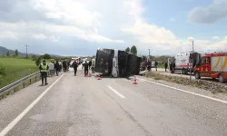 Konya-Beyşehir yolunda korkutan kaza! 13 yolcu yaralandı, soruşturma bBaşlatıldı