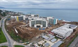 Trabzon Şehir Hastanesi inşaatında yüzde 75’lik kritik aşama geride kaldı