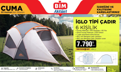 BİM’e iglo tipi çadır geliyor: 20 Haziran 2025 BİM Aktüel Ürünleri Kataloğu