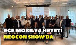 Ege Mobilya Heyeti ABD’nin en büyük mobilya fuarı NeoCon Show’da