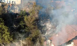 Karabük'te yangın paniği: Otluk alanda başlayan yangın 4 eve sıçradı