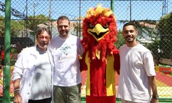 Göztepe'den Çeşme'de spor devrimi: Minikler Ferhat Arıcan'la buluştu!