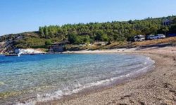 Ne Çeşme ne Karaburun! İzmirliler bu plaja akın ediyor! Denizi cam gibi, kumu ipeksi! Görenleri büyülüyor!